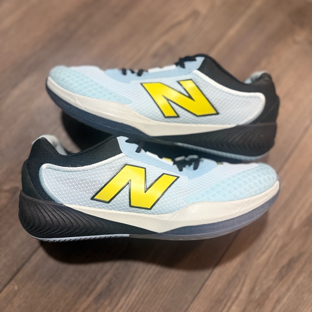 New Balance Fuelcell 996 V6 Tennis Shoes Mens 8 Womens 9.5 Blue Neon Yellow